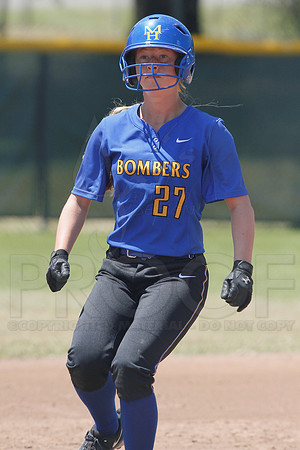 Benton vs. Mountain Home 6A State Softball Playoffs 5-11-13 (© Justin Manning) JWM0006