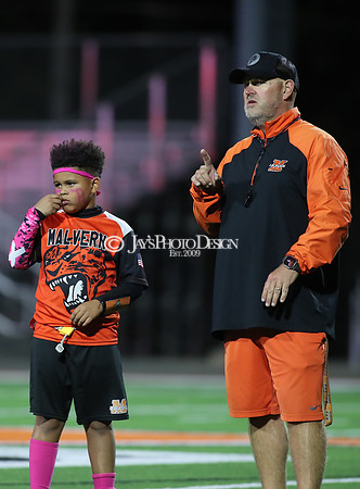 Malvern Cubs Orange vs. Malvern Cubs Black 3rd grade flag football 10-15-24_JWM_0475
