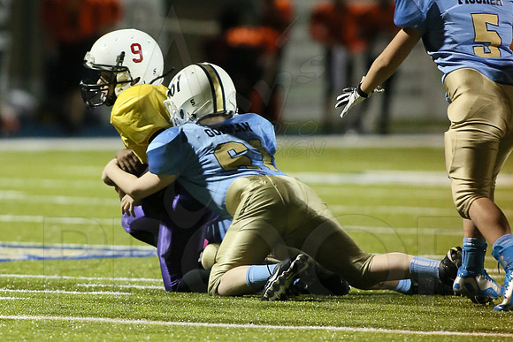 Catholic @ Pulaski Academy (Peewee) 10-14-2014 (©Justin Manning) JWM_0169