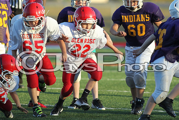 Poyen @ Glen Rose Peewee Football 10-19-2015 (©Justin Manning) JWM_0086