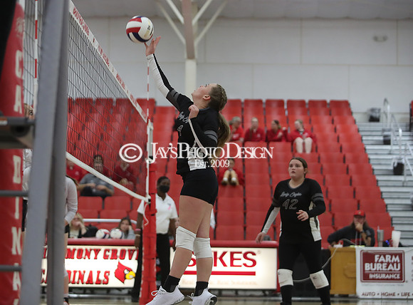 Cossatot River vs. Harding Academy (3A Volleyball South Regional Tournament) 10-22-24_JWM_0263