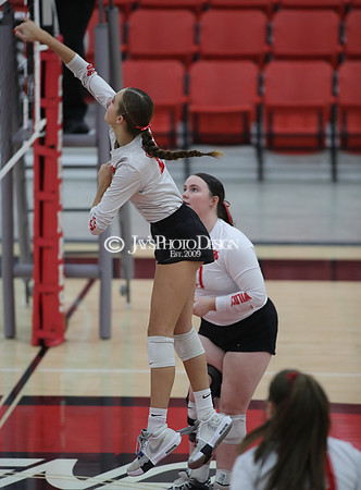 Cossatot River vs. Harding Academy (3A Volleyball South Regional Tournament) 10-22-24_JWM_0023