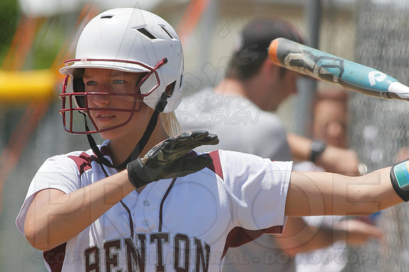Benton vs. Mountain Home 6A State Softball Playoffs 5-11-13 (© Justin Manning) JWM0177