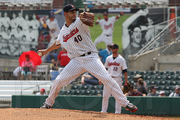 Northwest Arkansas Naturals @ Arkansas Travelers 9-2-13 (© Justin Manning) JWM0165
