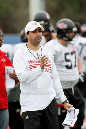 Arkansas State GoDaddy Bowl Practice 1-2-14 (©Justin Manning) JWM_0333