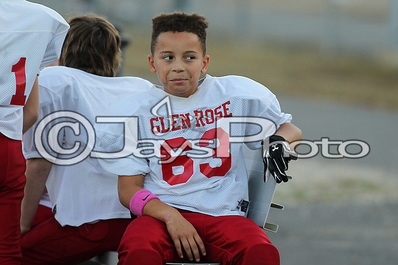 Poyen @ Glen Rose Peewee Football 10-19-2015 (©Justin Manning) JWM_0248