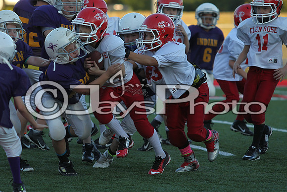 Poyen @ Glen Rose Peewee Football 10-19-2015 (©Justin Manning) JWM_0223