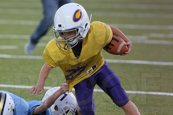 Catholic @ Pulaski Academy (Peewee) 10-14-2014 (©Justin Manning) JWM_0096