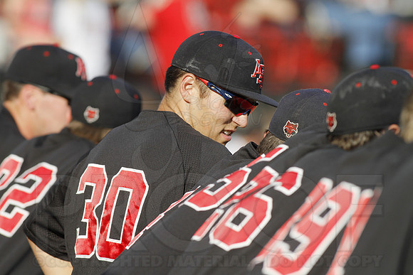 ULM @ Arkansas State baseball 4-19-2014 (© Justin Manning) JWM_0009