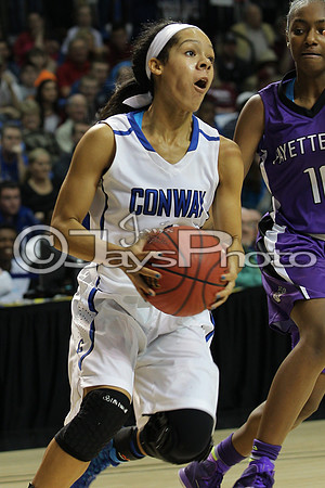 Conway vs. Fayetteville 7A Girls State Finals 3-14-2015 (©Justin Manning) JWM_393