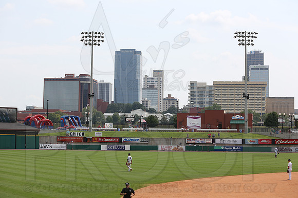Northwest Arkansas Naturals @ Arkansas Travelers 9-2-13 (© Justin Manning) JWM0207