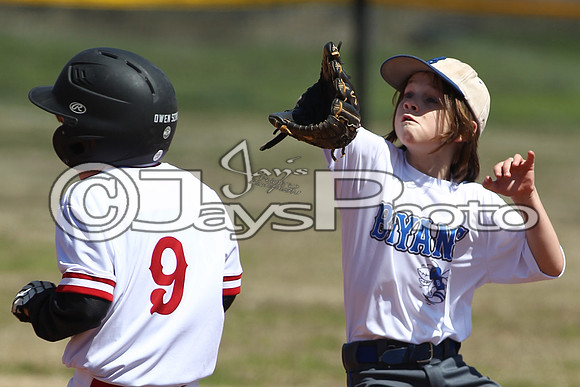 Arkansas Prospects vs. Bryant Hornets 8-9 year olds 3-29-2015 (©Justin Manning) JWM_0136