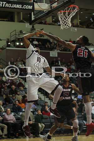 Louisiana Lafayette @ Arkansas-Little Rock Men's Basketball 1-7-2016 (©Justin Manning) JWM_0013