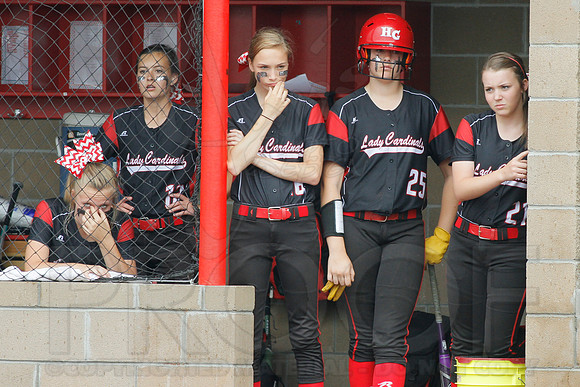 Rose Bud vs. Harmony Grove Regional Softball 5-9-2014 (© Justin Manning) JWM_0027