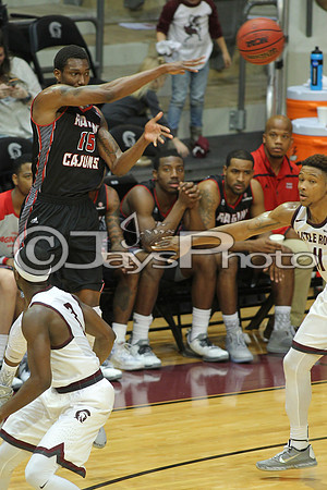Louisiana Lafayette @ Arkansas-Little Rock Men's Basketball 1-7-2016 (©Justin Manning) JWM_0675