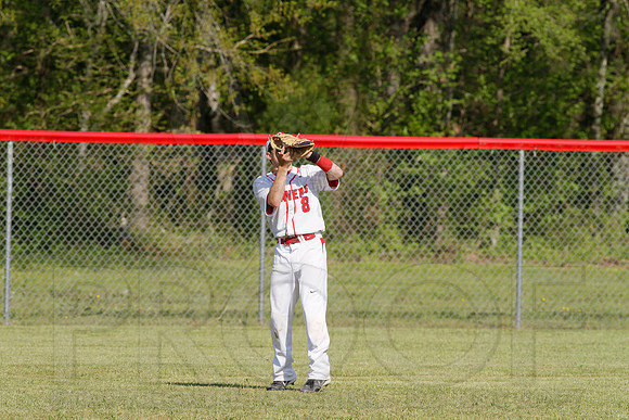 Mayflower @ Glen Rose baseball (Senior Night) 4-22-2014 (© Justin Manning) JWM_0150