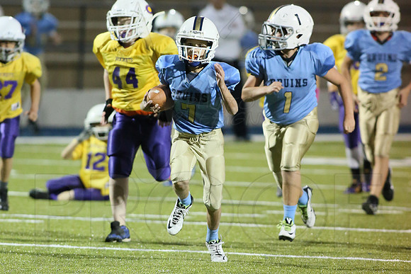 Catholic @ Pulaski Academy (Peewee) 10-14-2014 (©Justin Manning) JWM_0119