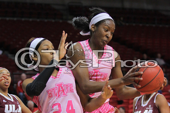 ULM @ Arkansas State Womans Basketball 2-21-2015 (©Justin Manning) JWM_307