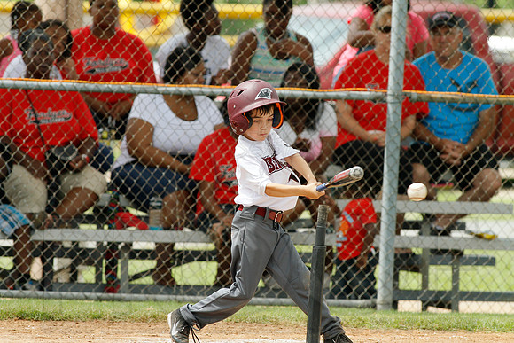 Benton vs. Fordyce 5-6 year old All Stars 6-28-2014 (©Justin Manning) JWM_094