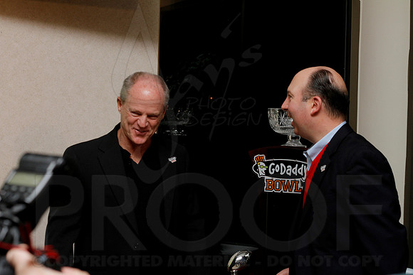 GoDaddy Bowl Press Conference- Team Welcoming Reception (©Justin Manning) JWM_0151