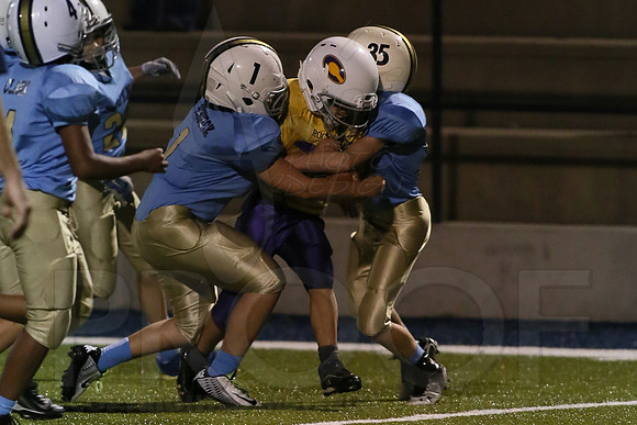 Catholic @ Pulaski Academy (Peewee) 10-14-2014 (©Justin Manning) JWM_0161