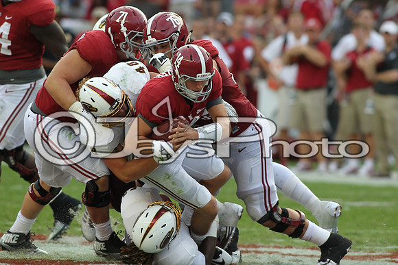University of Louisiana-Monroe @ Alabama 9-26-2015 (©Justin Manning) JWM_0362
