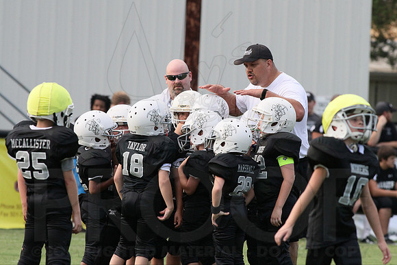 Bauxite Black-Gray games 4th, 5th, 6th, Junior high, Senior high scrimmage 8-22-13 (© Justin Manning) JWM0036