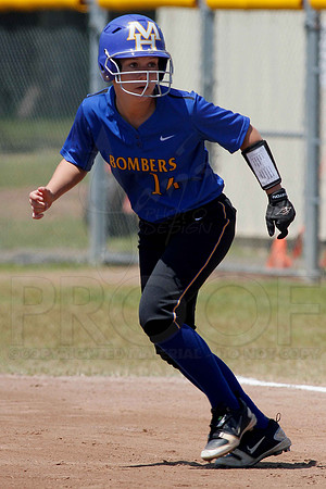 Benton vs. Mountain Home 6A State Softball Playoffs 5-11-13 (© Justin Manning) JWM0005