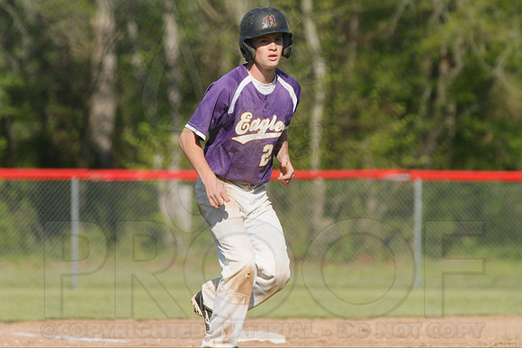 Mayflower @ Glen Rose baseball (Senior Night) 4-22-2014 (© Justin Manning) JWM_0266