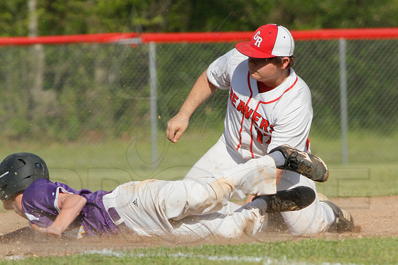 Mayflower @ Glen Rose baseball (Senior Night) 4-22-2014 (© Justin Manning) JWM_0257
