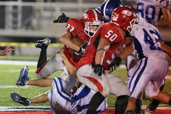 Bismarck @ Glen Roe (Homecoming) (Day Ceremony) 10-10-2014 (©Justin Manning) JWM_0254