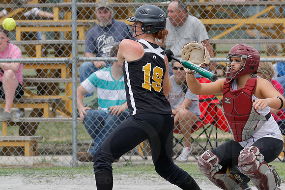 Poyen vs. Carlise Softball 5-7-12 Regional Game (Justin Manning)024