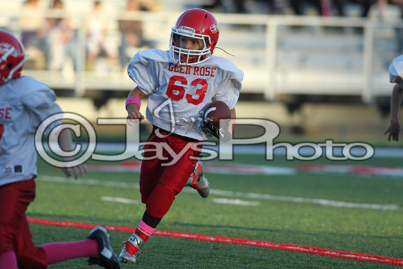 Poyen @ Glen Rose Peewee Football 10-19-2015 (©Justin Manning) JWM_0201