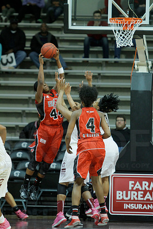 Arkansas State @ UALR Women's Basketball 3-1-2014 (© Justin Manning) JWM_0375