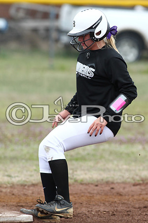 Bauxite vs. Brookland softball 3-28-2015 (©Justin Manning) JWM_0250