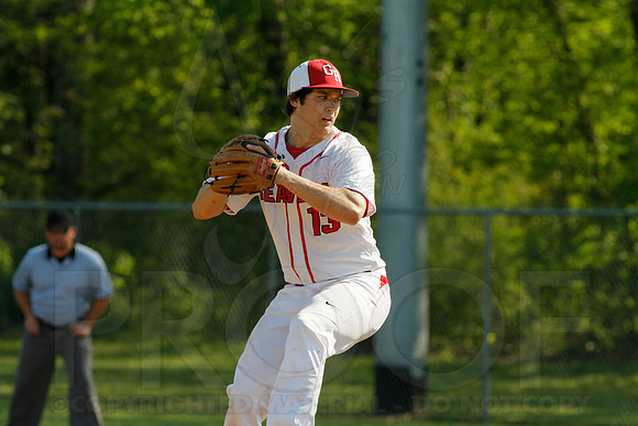Mayflower @ Glen Rose baseball (Senior Night) 4-22-2014 (© Justin Manning) JWM_0140
