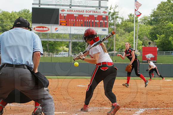 4A State Finals Softball Mena vs. Brookland 5-24-2014 (© Justin Manning) JWM_0429