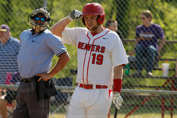 Mayflower @ Glen Rose baseball (Senior Night) 4-22-2014 (© Justin Manning) JWM_0111