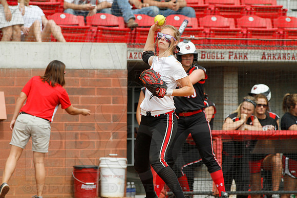 4A State Finals Softball Mena vs. Brookland 5-24-2014 (© Justin Manning) JWM_0196