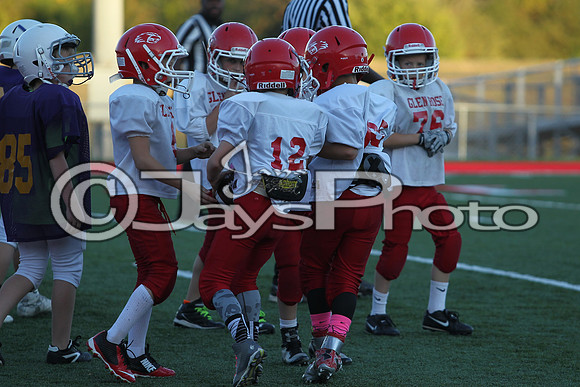 Poyen @ Glen Rose Peewee Football 10-19-2015 (©Justin Manning) JWM_0232