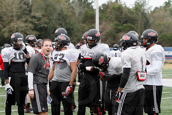 Arkansas State GoDaddy Bowl Practice 1-2-14 (©Justin Manning) JWM_0312