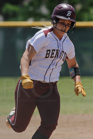 Benton vs. Mountain Home 6A State Softball Playoffs 5-11-13 (© Justin Manning) JWM0171
