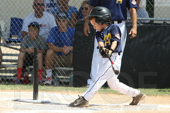 Benton vs. Mountain Home 5-6 year old All Stars 7-12-2014 (©Justin Manning) JWM_001