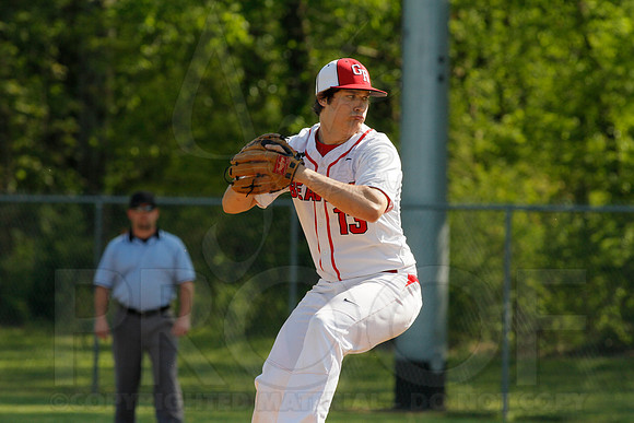 Mayflower @ Glen Rose baseball (Senior Night) 4-22-2014 (© Justin Manning) JWM_0067