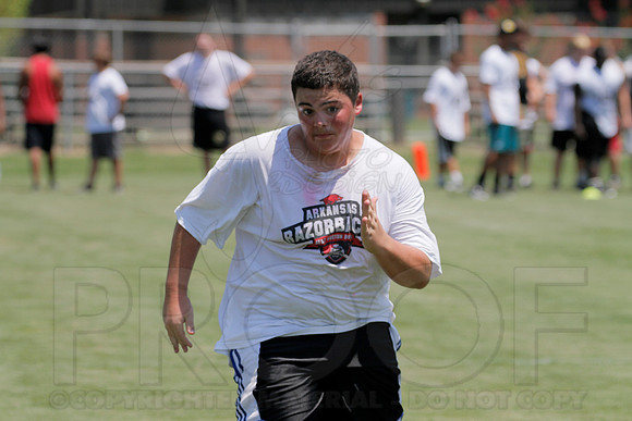 Tyrell Johnson Football Camp 7-20-12 (Justin Manning)283