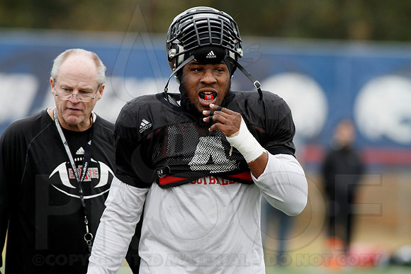 Arkansas State GoDaddy Bowl Practice 1-2-14 (©Justin Manning) JWM_0355