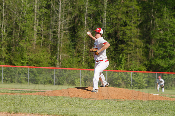 Mayflower @ Glen Rose baseball (Senior Night) 4-22-2014 (© Justin Manning) JWM_0295