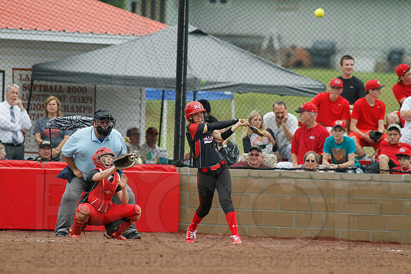 Rose Bud vs. Harmony Grove Regional Softball 5-9-2014 (© Justin Manning) JWM_0277
