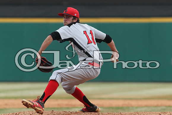 Harmony Grove vs. Episcopal Baseball (Dickey Stephens Park) 4-2-2015 (©Justin Manning) JWM_0321