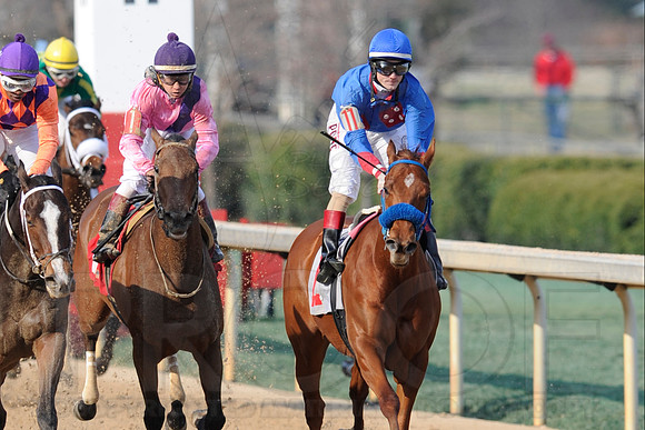 Honeybee Stakes (Grade III) 3-8-2014 (© Justin Manning) JWM_1414
